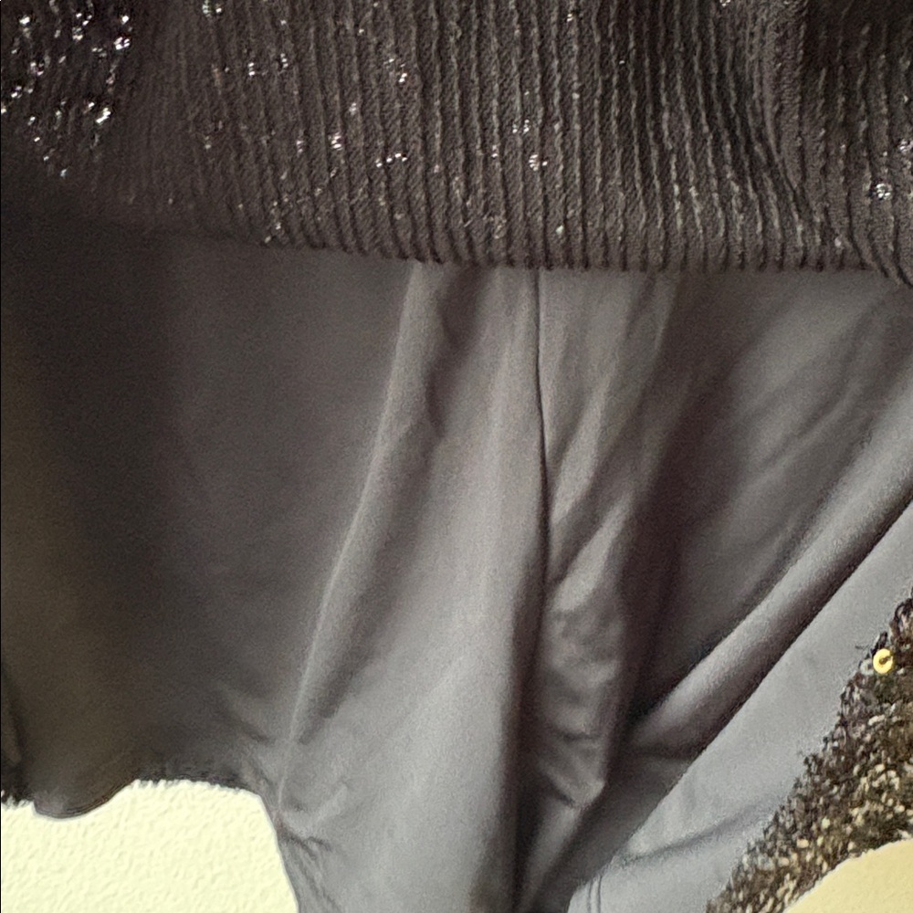Abercrombie & Fitch Women Sequin Black Skort Size 
Small NWT - Picture 6 of 6